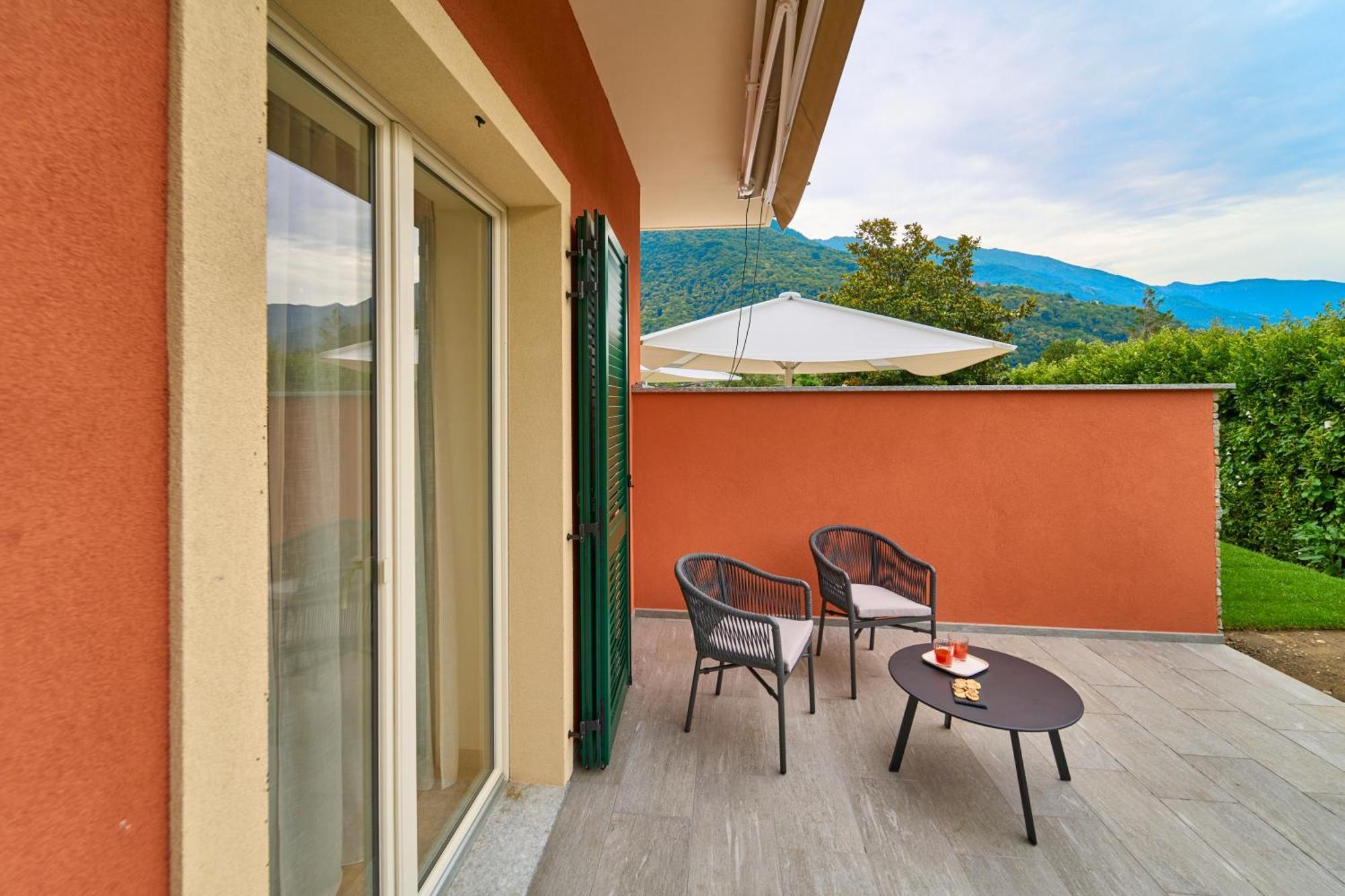 Hotel Villa Cuserina Канобио Екстериор снимка